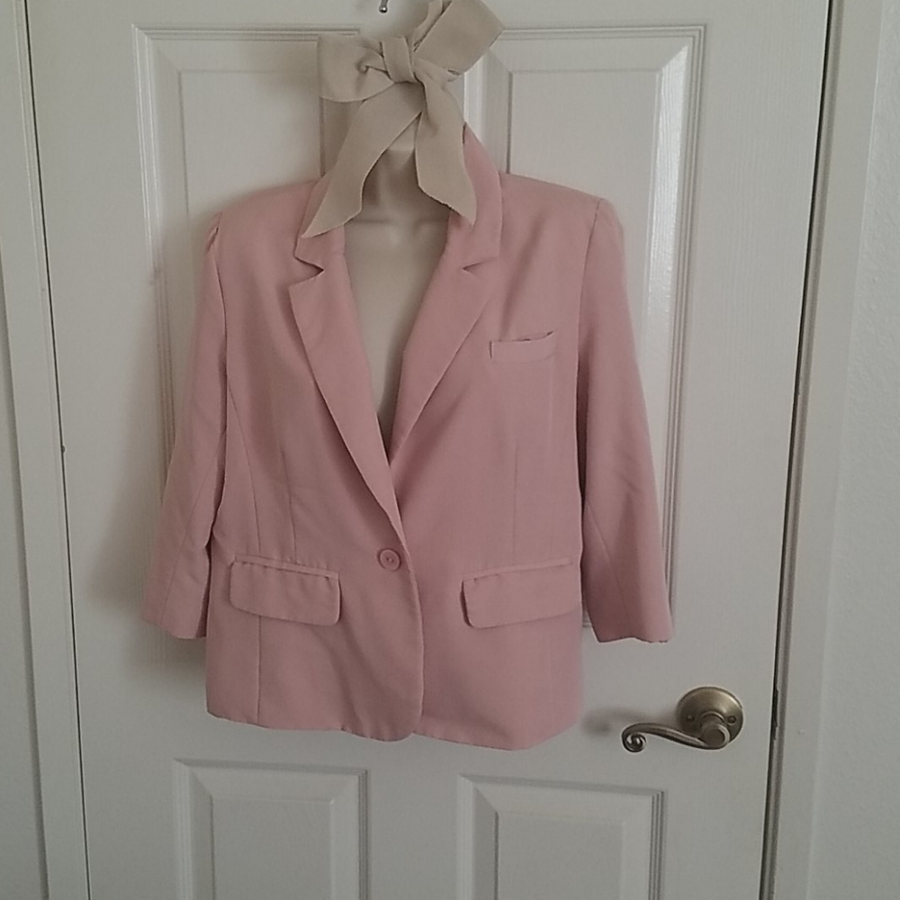 Mauve Forever 21 blazer